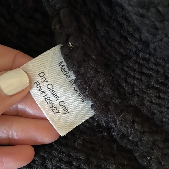 Jens pirate bootie fringe coat/cardigan in black - Picture 7 of 15